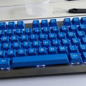 PBT Double-Shot keycaps – blauw